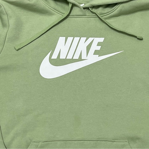 Nike women’s sage light green pull over hoodie/ Size S - Picture 5 of 6